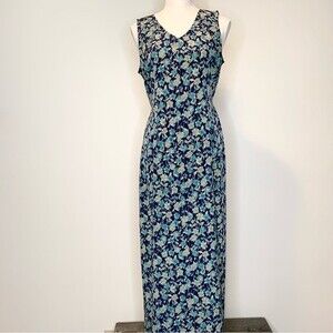 Norton McNauchton Floral Modest Maxi Dress Small